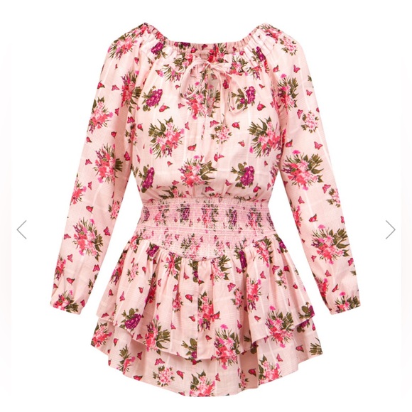 LoveShackFancy Netra mini dress Sz XS - Picture 8 of 8